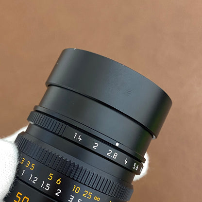 LEICA Summilux M50mm f1.4 ASPH.6bit Black 11891C 2018年製