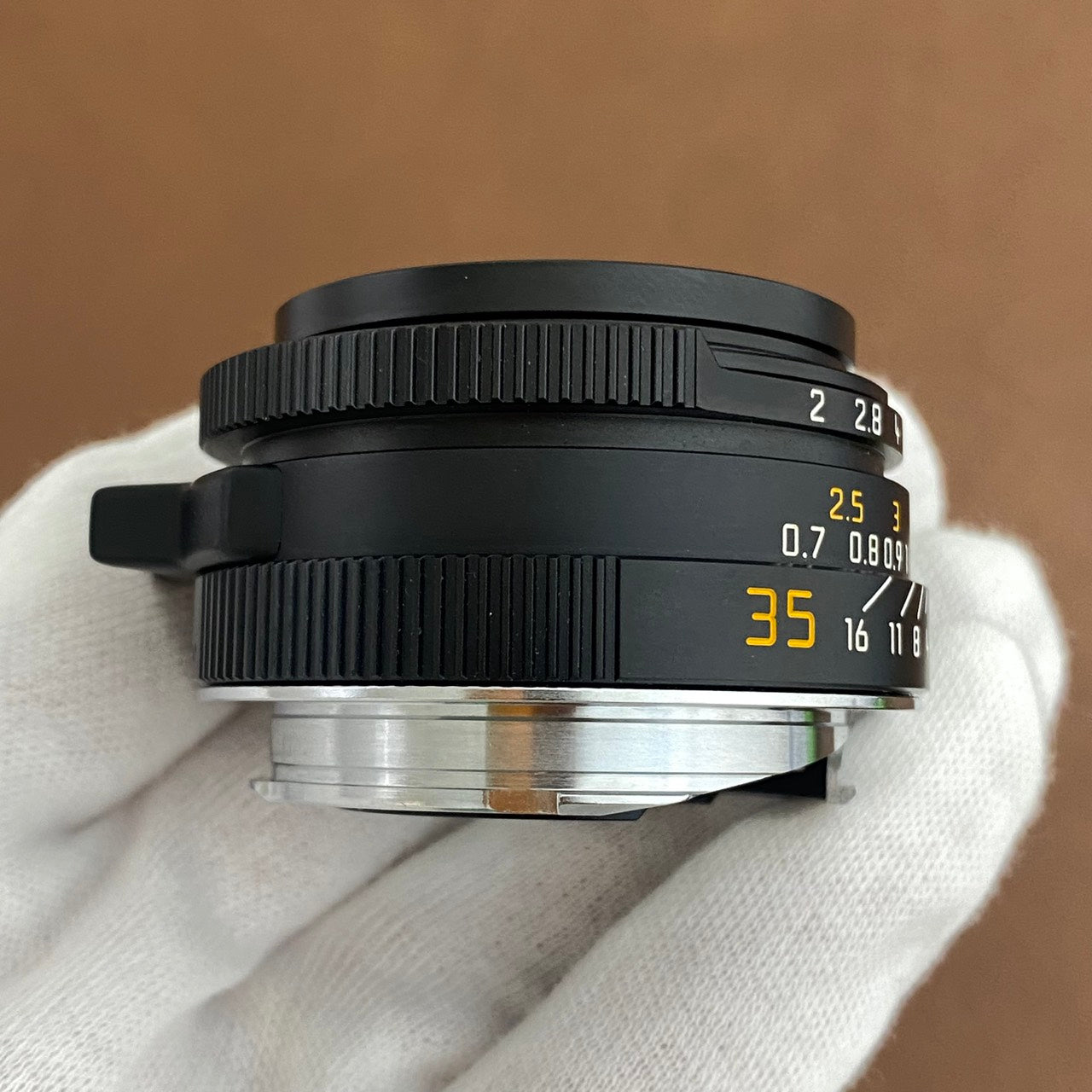 LEICA Summicron M35mm f2.0 7枚玉 後期 Black 1995年製 メンテンス済み