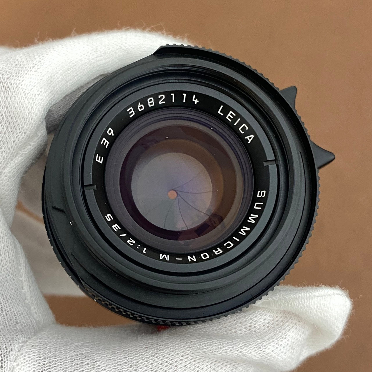 LEICA Summicron M35mm f2.0 7枚玉 後期 Black 1995年製 メンテンス済み