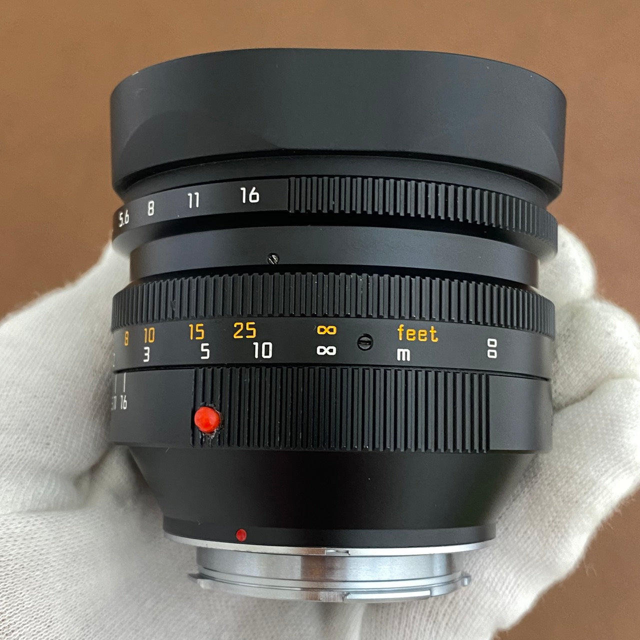 Noctilux M50mm f1.0 E60 4th フード組み込み 11822 1997年製 箱付き