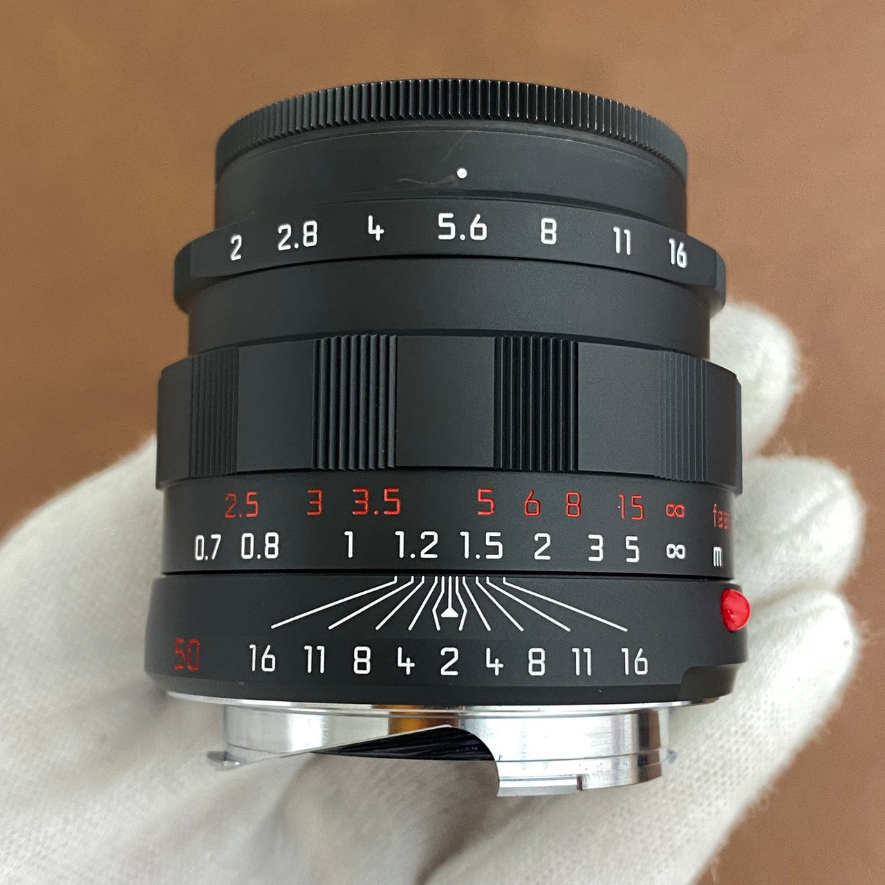 APO-Summicron M50mm f2.0 ASPH. Black Chrome Limited Edition 11811 付属品完備