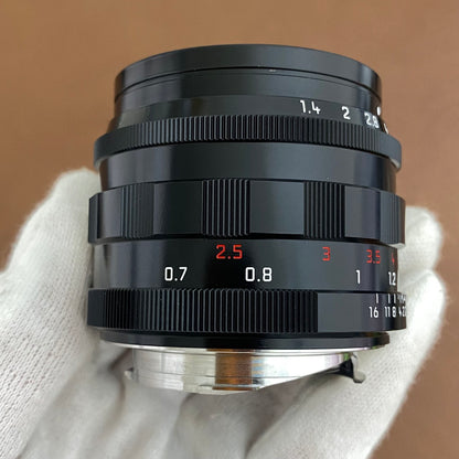 Summilux M50mm f1.4 ASPH. Glossy Black 11713 保証付き 付属品完備