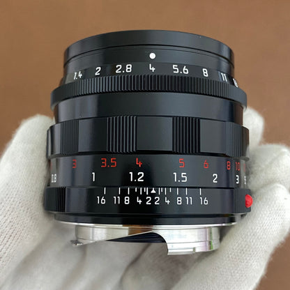 Summilux M50mm f1.4 ASPH. Glossy Black 11713 保証付き 付属品完備