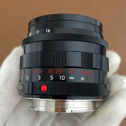 Summilux M50mm f1.4 ASPH. Glossy Black 11713 保証付き 付属品完備
