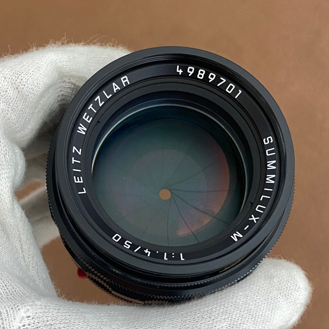 Summilux M50mm f1.4 ASPH. Glossy Black 11713 保証付き 付属品完備