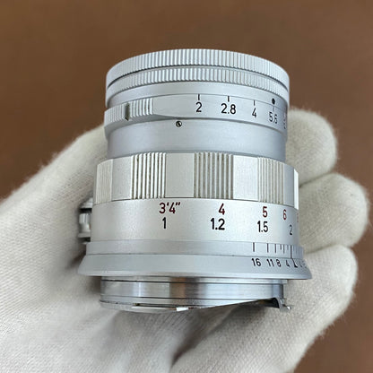 LEICA Summicron M50mm f2.0 Rigid 固定鏡筒 後期 1961年製 メンテナンス済み