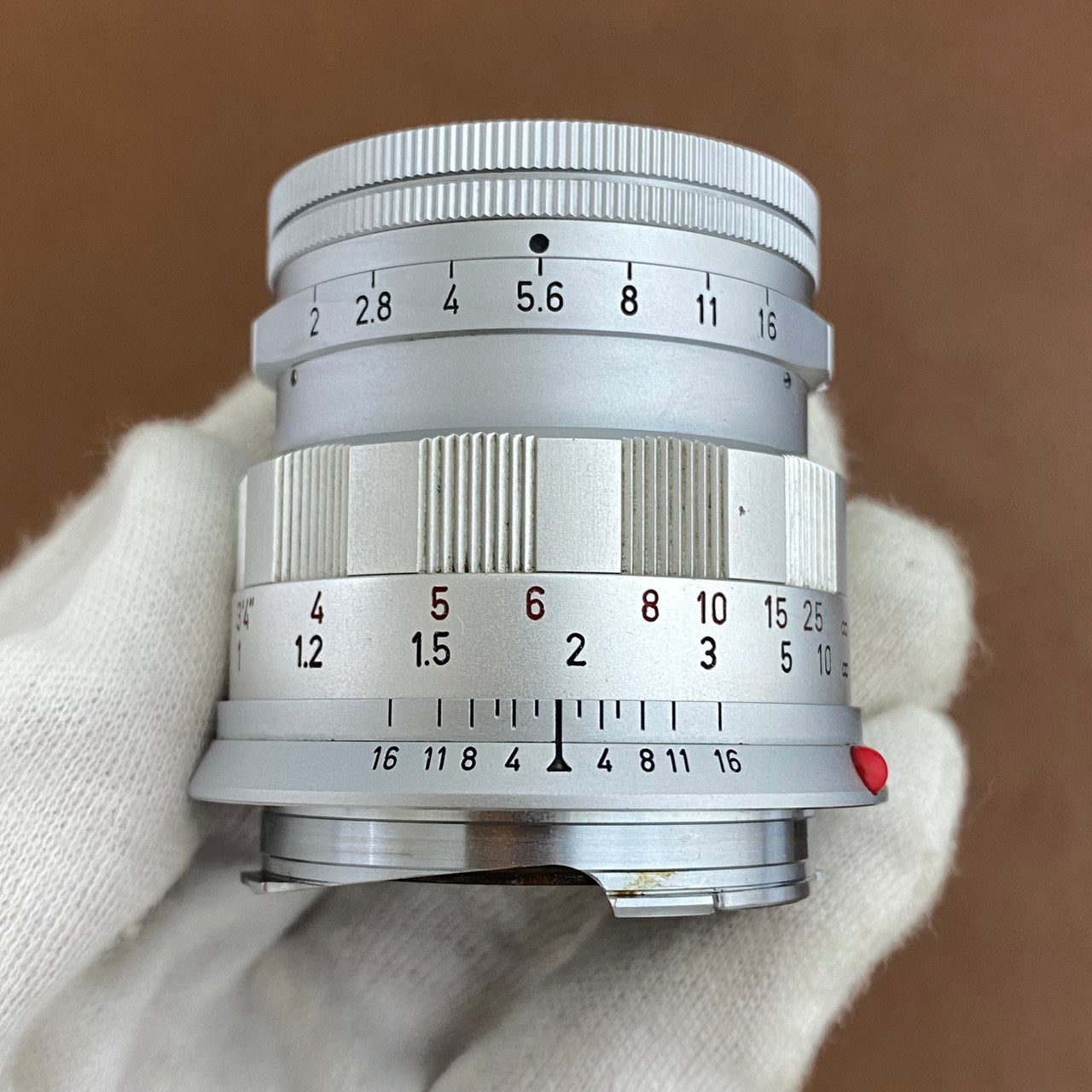 LEICA Summicron M50mm f2.0 Rigid 固定鏡筒 後期 1961年製 メンテナンス済み
