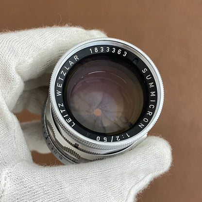 LEICA Summicron M50mm f2.0 Rigid 固定鏡筒 後期 1961年製 メンテナンス済み