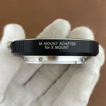 FUJIFILM  M MOUNT ADAPTER Mマウント →  Xボディ 電子接点付