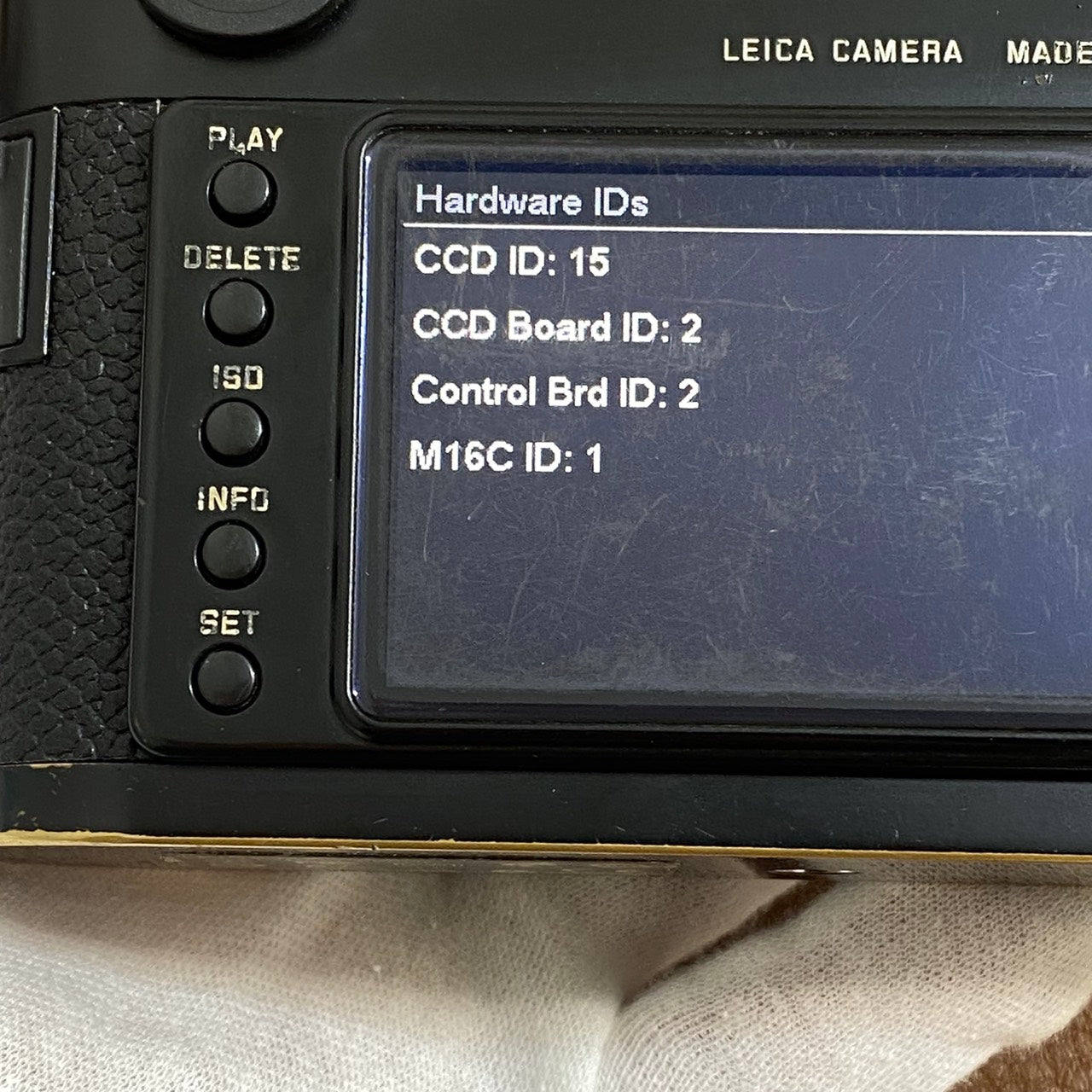 LEICA M9 Black Paint センサー対策済み
