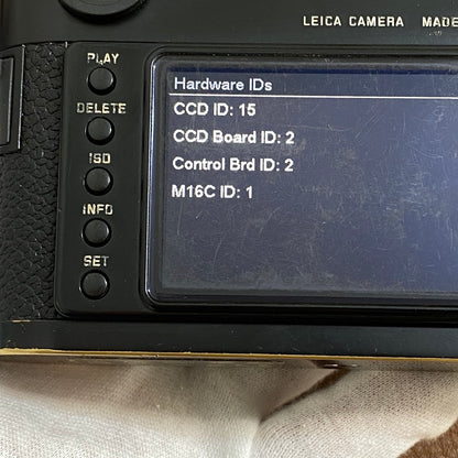 LEICA M9 Black Paint センサー対策済み