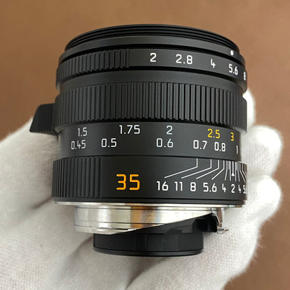 APO-Summicron M35mm f2.0 ASPH.Black 11699 付属品完備