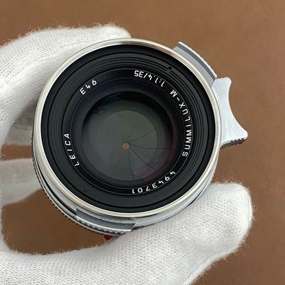 LEICA Summilux M35mm f1.4 11301 復刻 スチールリム 付属品完備 保証付き