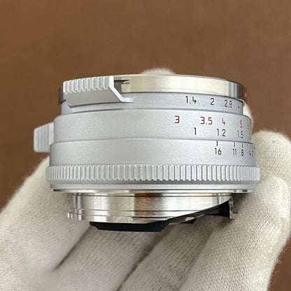 LEICA Summilux M35mm f1.4 11301 復刻 スチールリム 付属品完備 保証付き