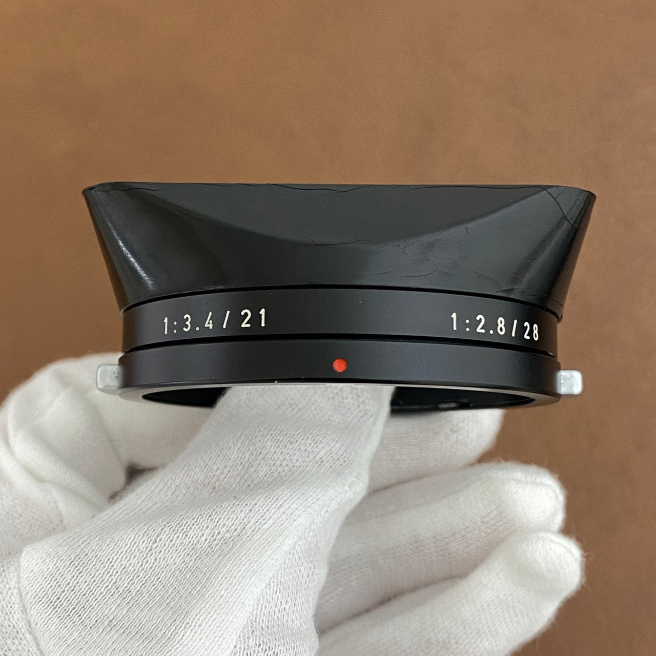 LEICA 12501 M21mm/3.4・M28mm/2.8用フード