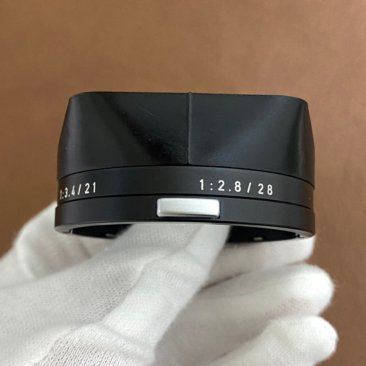 LEICA 12501 M21mm/3.4・M28mm/2.8用フード 箱付き