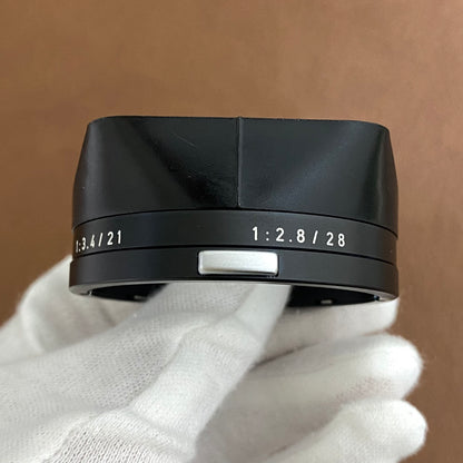 LEICA 12501 M21mm/3.4・M28mm/2.8用フード 箱付き