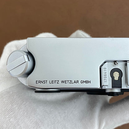 LEICA M6 Silver Chrome ERNST WETZLAR GMBH刻印 1986年製 メンテナンス済み