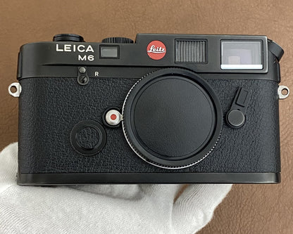LEICA M6 Black Chrome ERNST WETZLAR GMBH刻印 1987年製 メンテナンス済み