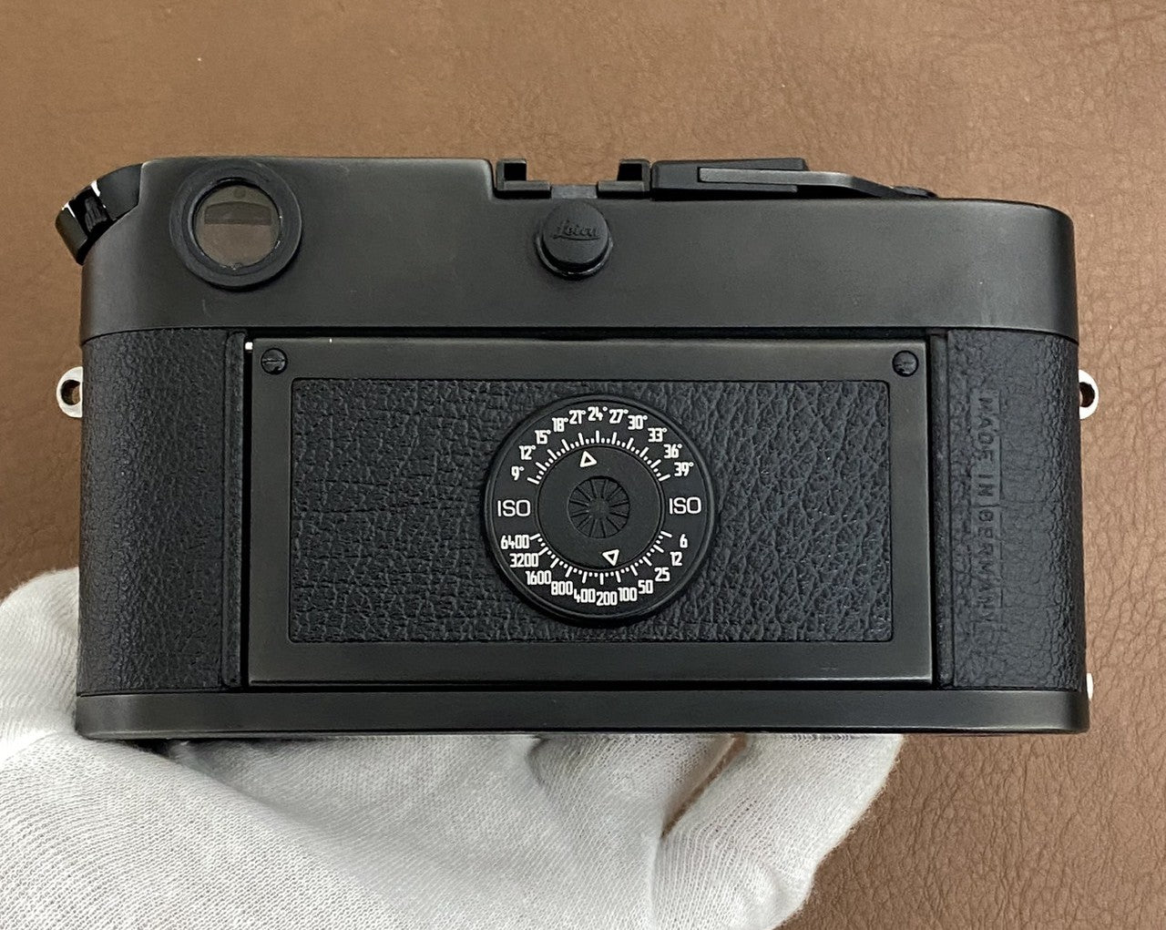 LEICA M6 Black Chrome ERNST WETZLAR GMBH刻印 1987年製 メンテナンス済み