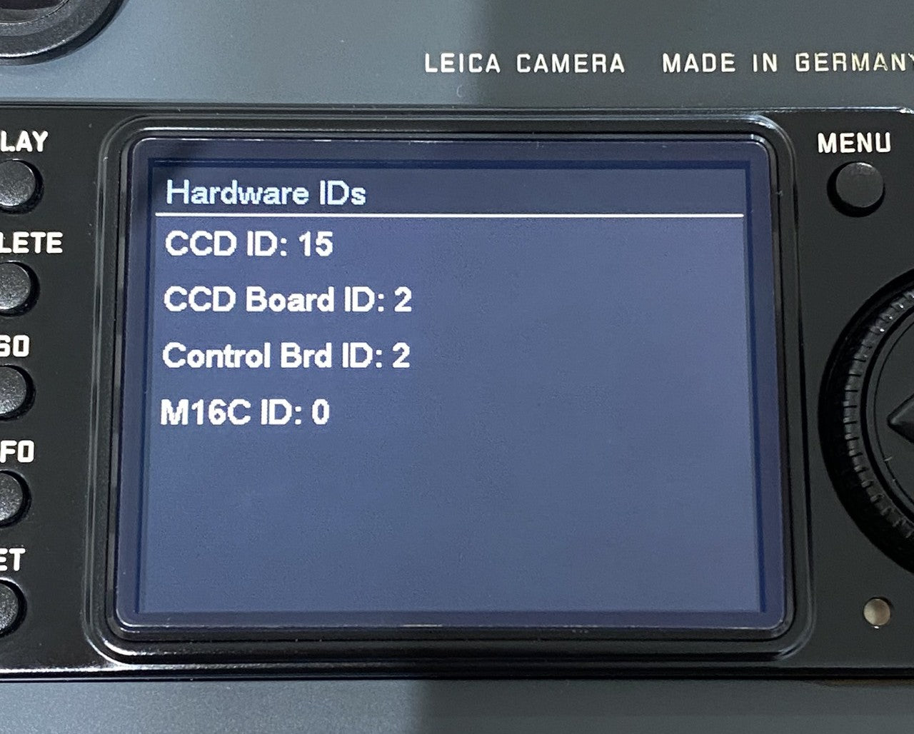 LEICA M-E Typ 220 センサー対策済み