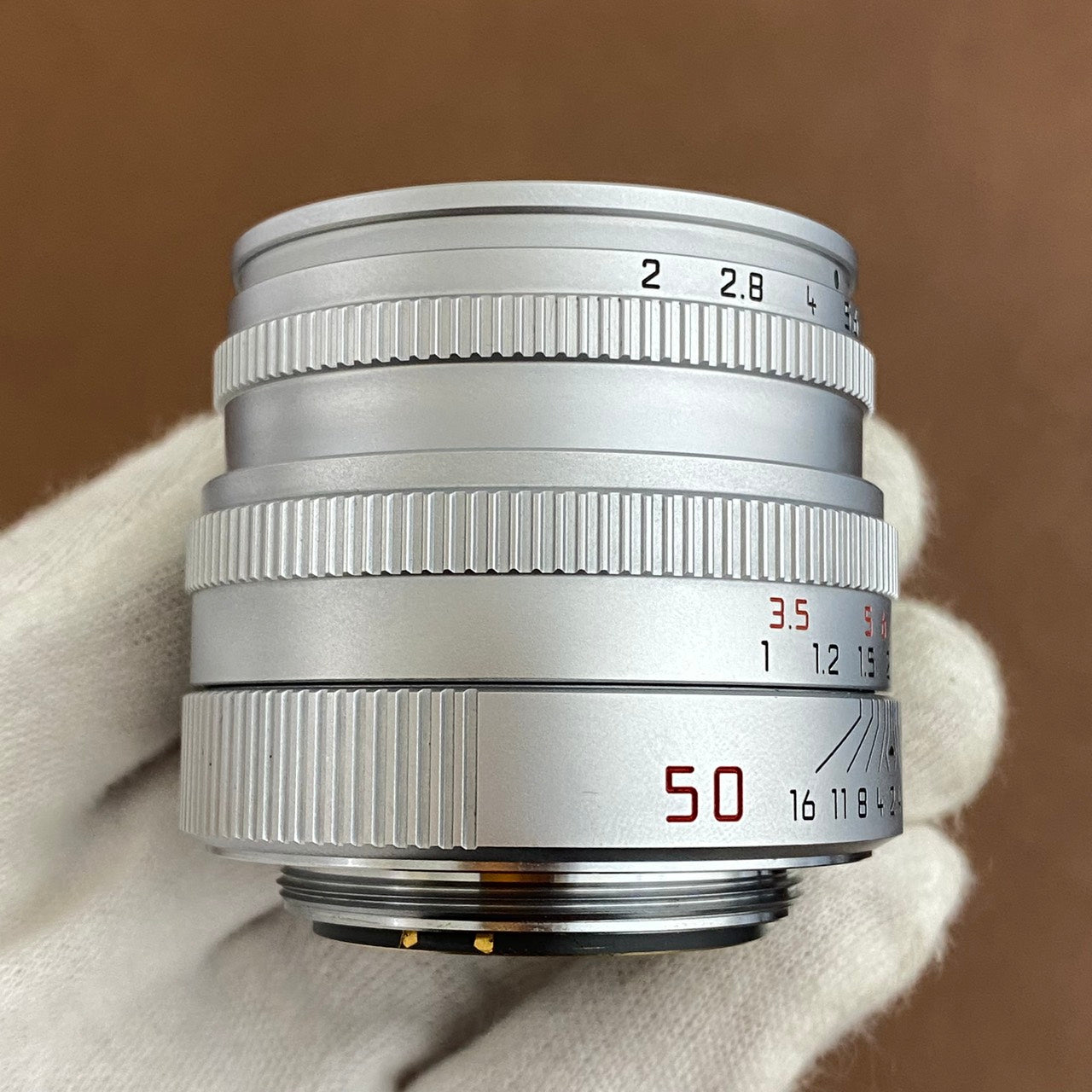 LEICA Summicron L50mm f2.0 4th Silver 11619 750本限定 1999年製