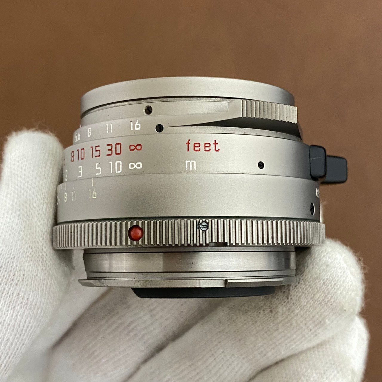 Summilux M35mm f1.4 2nd Titan 12504フード付き 1992年製 メンテナンス済み