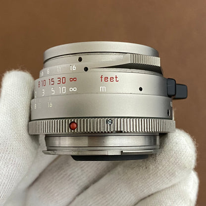 Summilux M35mm f1.4 2nd Titan 12504フード付き 1992年製 メンテナンス済み