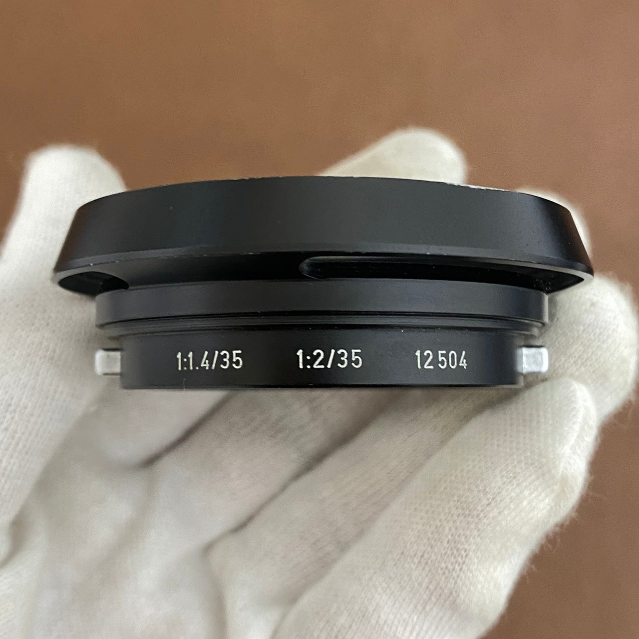 Summilux M35mm f1.4 2nd Titan 12504フード付き 1992年製 メンテナンス済み