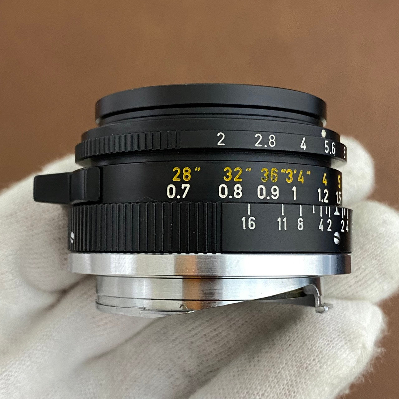 LEICA Summicron M35mm f2.0 2nd 6枚玉 1973年製 メンテナンス済み 箱＆フード付き