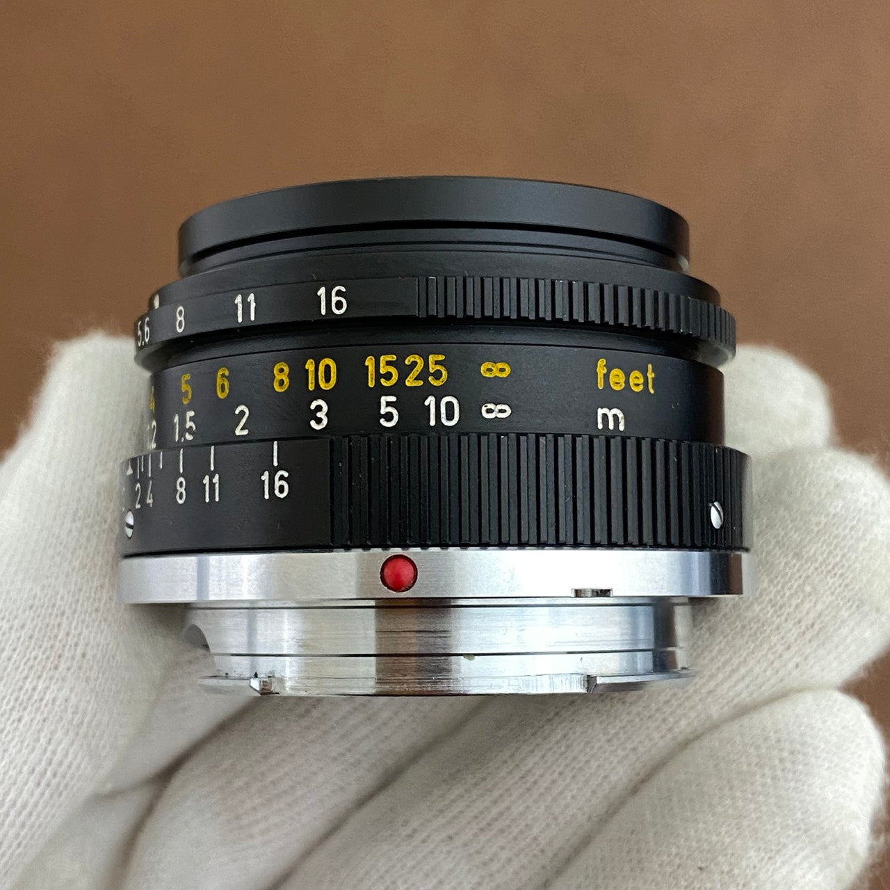 LEICA Summicron M35mm f2.0 2nd 6枚玉 1973年製 メンテナンス済み 箱＆フード付き