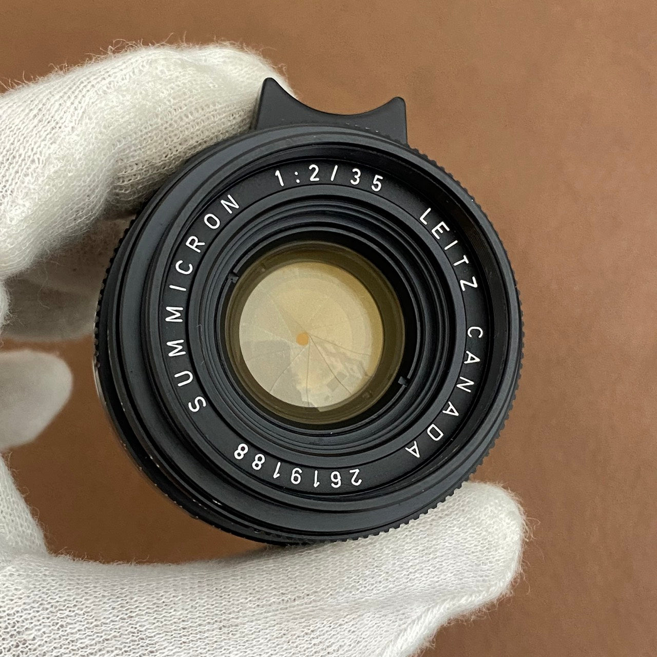 LEICA Summicron M35mm f2.0 2nd 6枚玉 1973年製 メンテナンス済み 箱＆フード付き