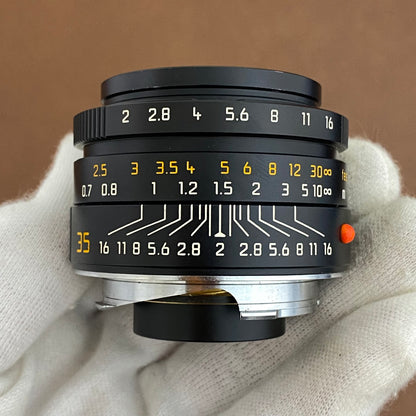 Summicron M35mm f2.0 ASPH.Black 11879 1999年製 メンテナンス済み