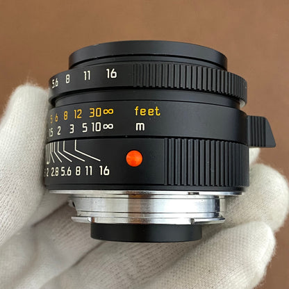 Summicron M35mm f2.0 ASPH.Black 11879 1999年製 メンテナンス済み