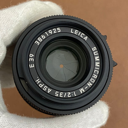 Summicron M35mm f2.0 ASPH.Black 11879 1999年製 メンテナンス済み