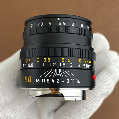 LEICA Summicron M50mm f2.0 Black 11826 2025年製 保証付き