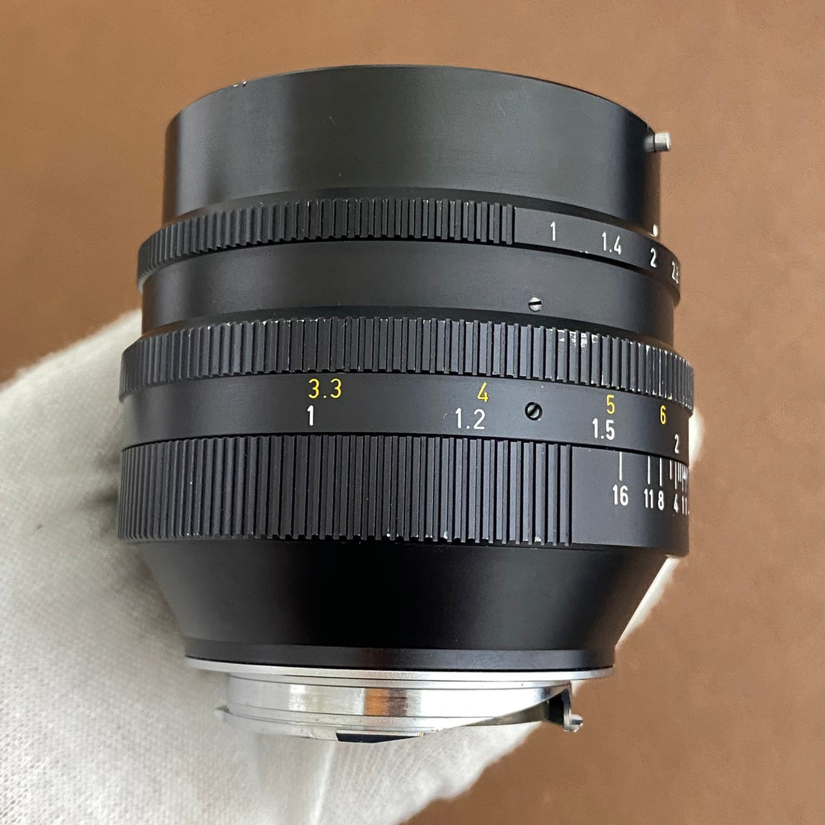 Noctilux M50mm f1.0 E58 1977年製 12519フード付き  ★現金特価1,950,000円