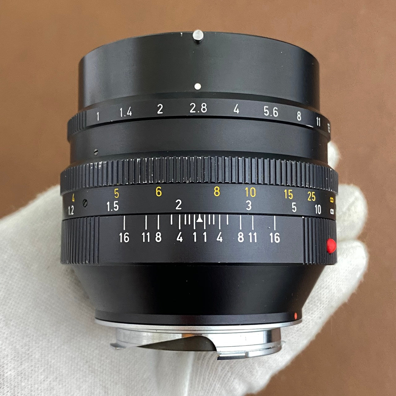 Noctilux M50mm f1.0 E58 1977年製 12519フード付き  ★現金特価1,950,000円
