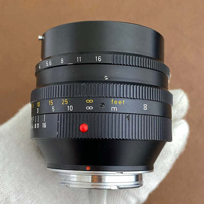 Noctilux M50mm f1.0 E58 1977年製 12519フード付き  ★現金特価1,950,000円