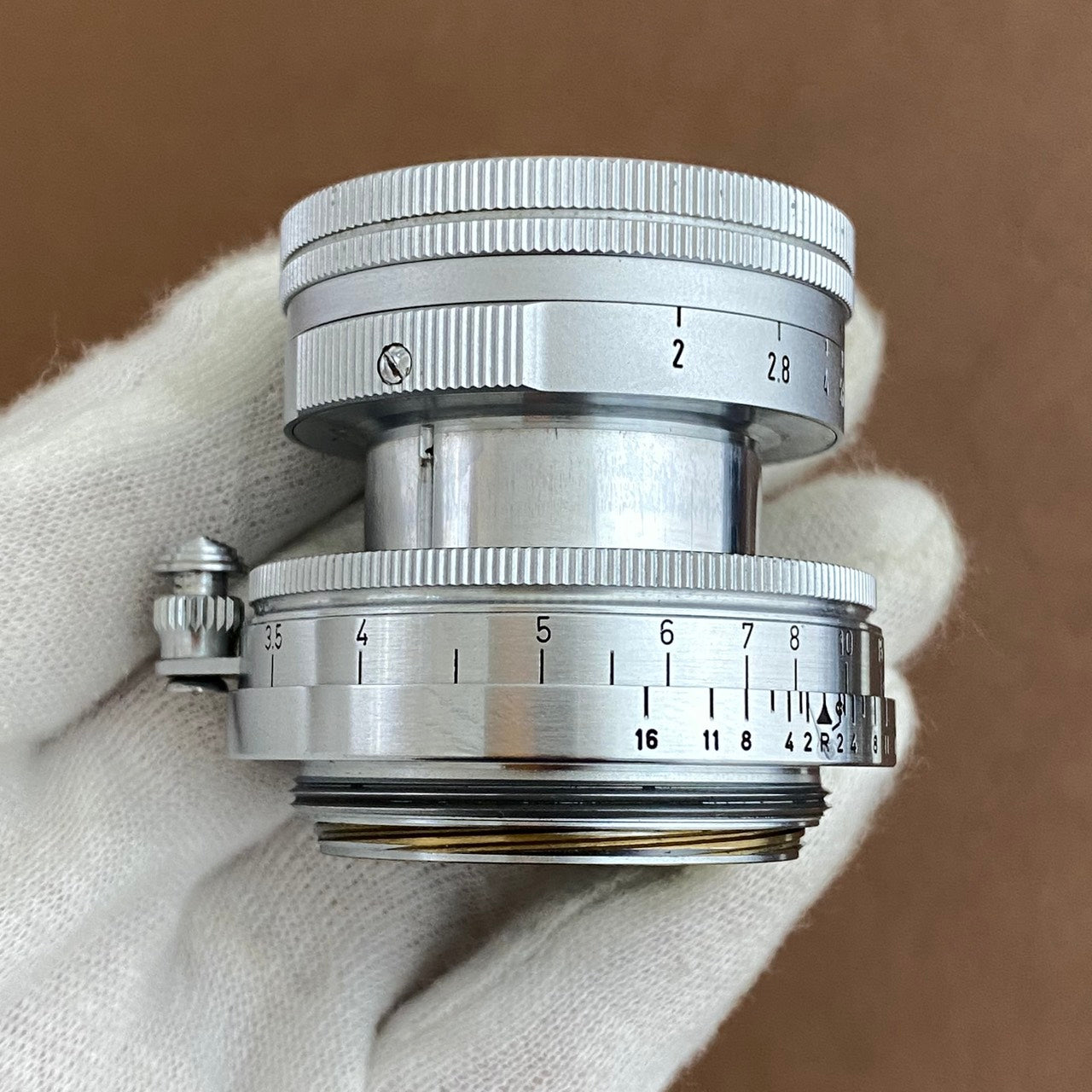 LEICA Summicron L50mm f2.0 沈胴 1955年製