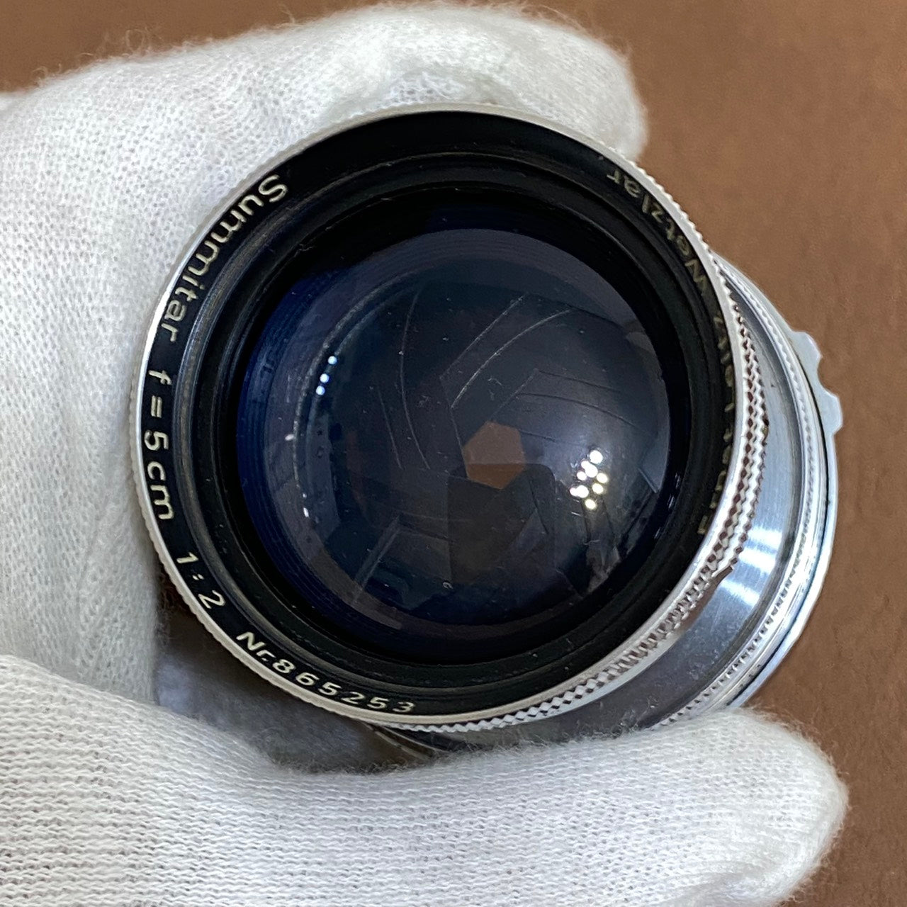 LEICA Summitar L50mm f2.0 六角絞り 1951年製 メンテナンス済み
