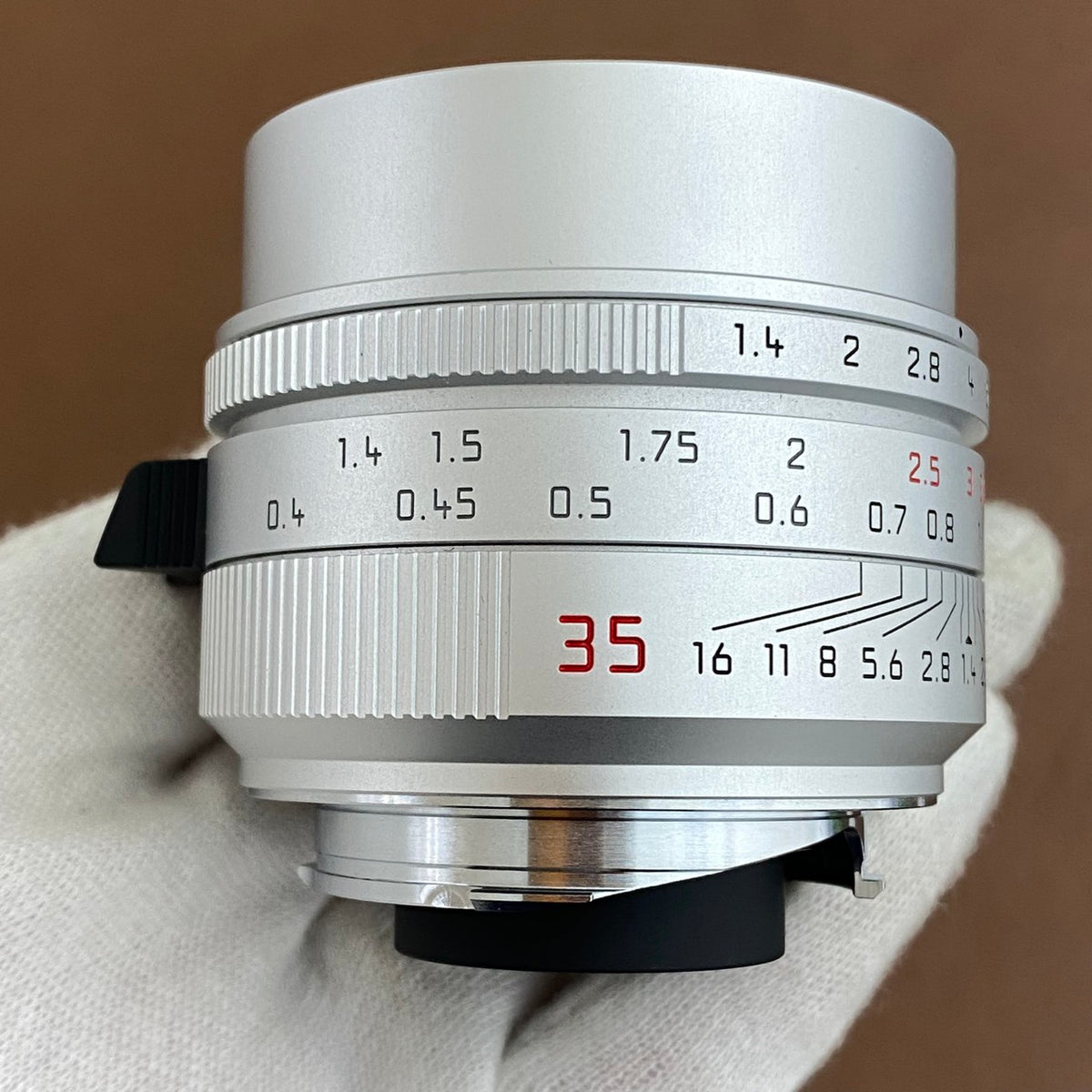 LEICA Summilux M35mm f1.4 ASPH. Silver 11727 箱付き