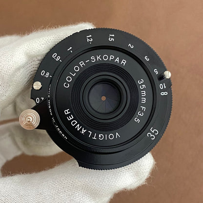 Voigtlander COLOR-SKOPAR 35mm F3.5 Aspherical VM Black Paint 箱付き