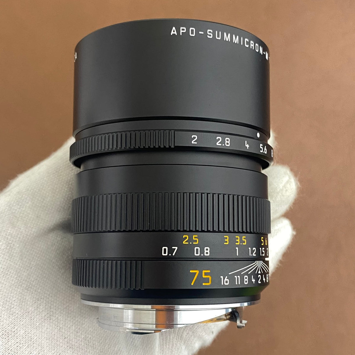 APO-Summicron M75mm f2.0 ASPH.Black 11637 2019年製