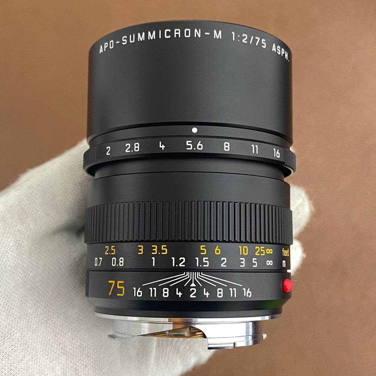 APO-Summicron M75mm f2.0 ASPH.Black 11637 2019年製