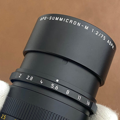 APO-Summicron M75mm f2.0 ASPH.Black 11637 2019年製