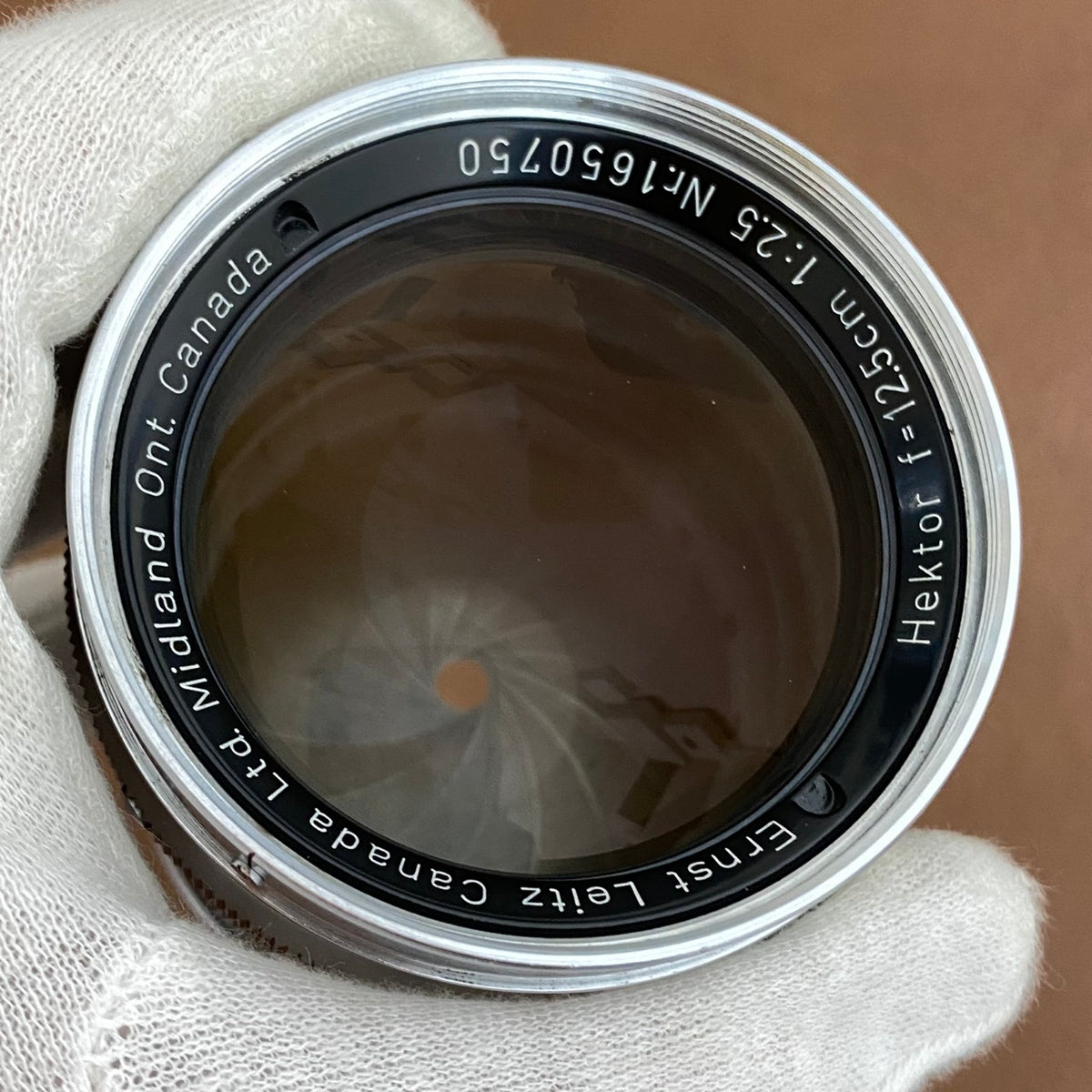LEICA Hektor L125mm f2.5 Visoflex用 CANADA製 1959年製 メンテナンス済み