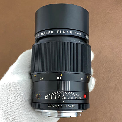 Apo-Macro-Elmarit R100mm f2.8 3-CAM 1989年製 箱付き メンテナンス済み