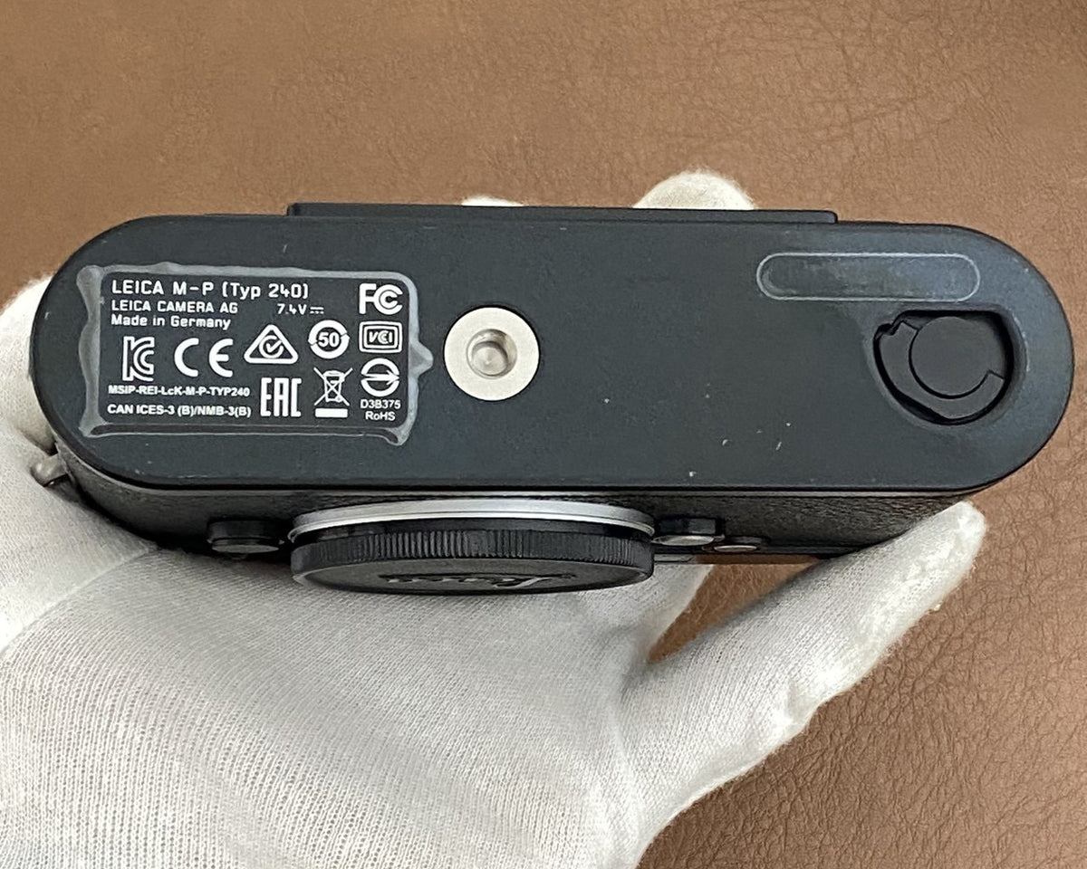 LEICA M-P Typ240 Black Paint 2019年製 付属品完備
