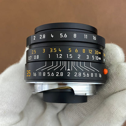Summicron M35mm f2.0 ASPH.Black 11879 2002年製 メンテナンス済み
